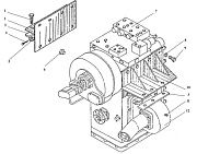 Диск стояночного тормоза ТО-30.35.00.012 (б/у: с разбора) - Gidrorul