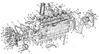 Блок цилиндров 260-1002020 - Gidrorul