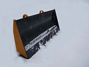 Отвал бульдозерный ДЗ-60.00.000 (быстросменный монтаж, для погрузчиков фронт. китайского пр-ва грузоподъемностью 3,5...5,5 тонн, ширина 2600 мм, армированный нож) - Gidrorul