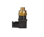 Термостат биметаллический FOX TM46A-2 (NO, латунь, подсоединение 3/8'' BSPP (цилиндр.), диапазон температур -20...+120, Максимальное рабочее давление 200 bar) - Gidrorul