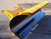 Отвал для снега МПУУ-5.60.00.000-03Б (для погрузчиков Амкодор, быстросменный монтаж, гидравлическое изменение угла поворота) - Gidrorul