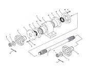 Опора кардана 322.04.01.000 (ТО-18К, Амкодор-322) - Gidrorul